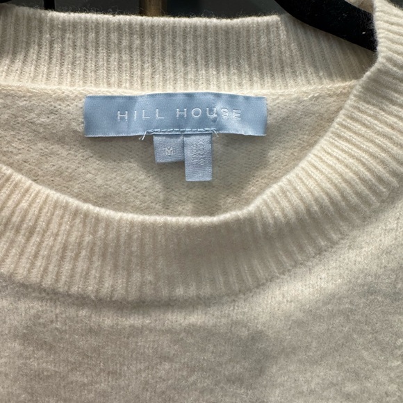 Hill House Home Cream Merino Wool Sylvie Sweater Womens Size M - Picture 3 of 3
